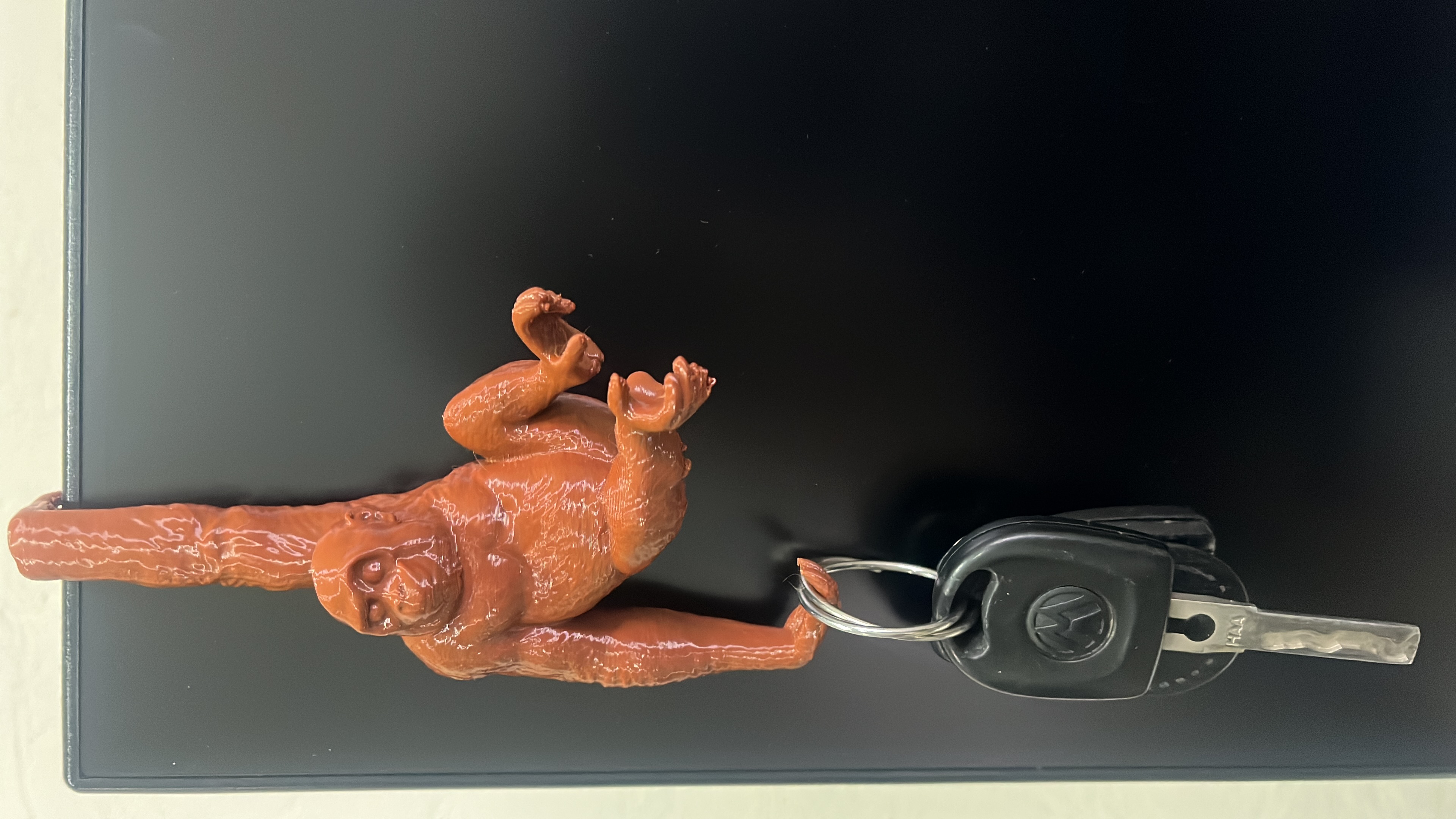 Mono 3D - Soporte de bananas, llaves o cualquier cosa.
